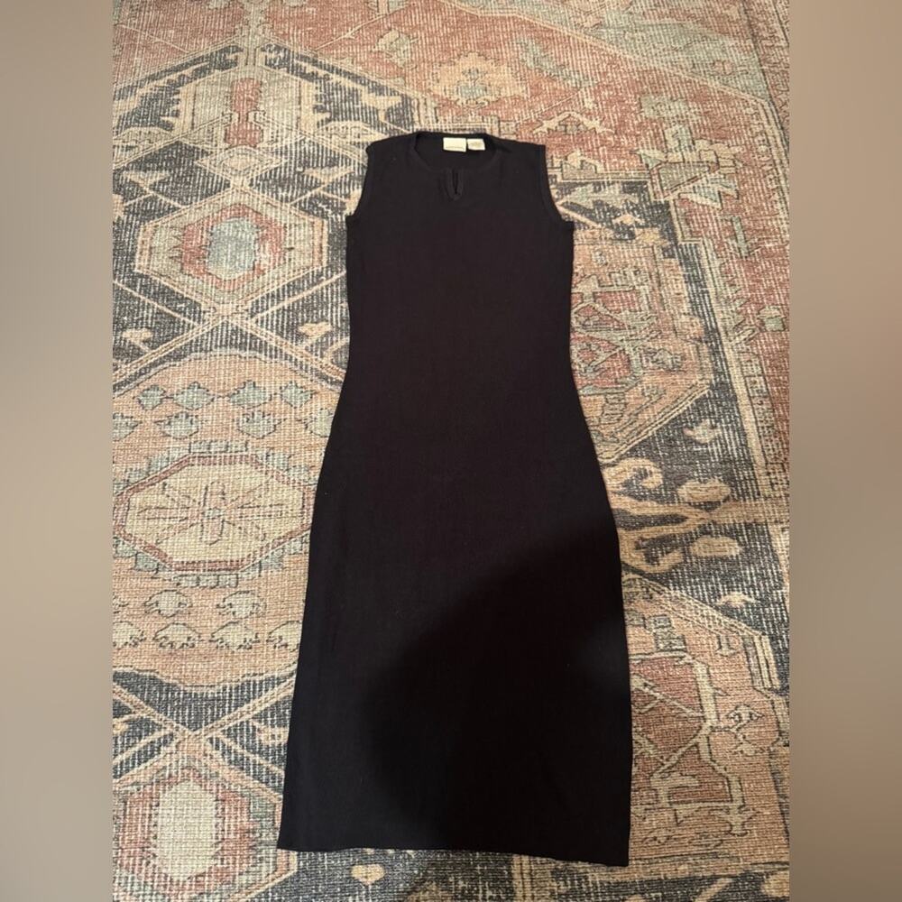 Merona Black Midi Dress Vintage